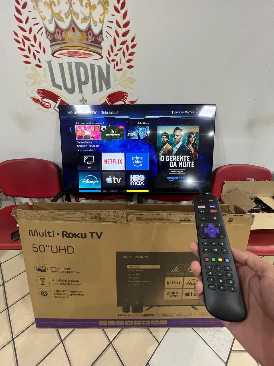 Smart TV 50 Polegadas Zera