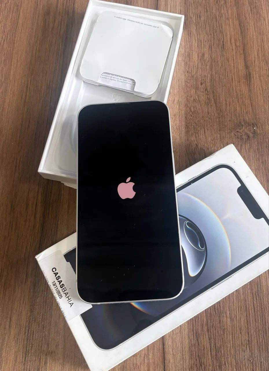 iPhone 16e com nota fiscal e garantia 