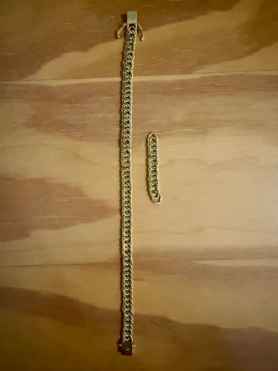 Pulseira de ouro 18k maciça com 11,6 gramas - Foto 3