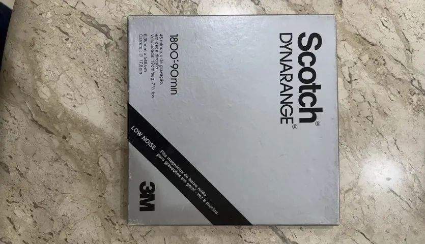 Fita Scotch 7 polegadas para Gravadores de Rolo Praticamente nova - Foto 2