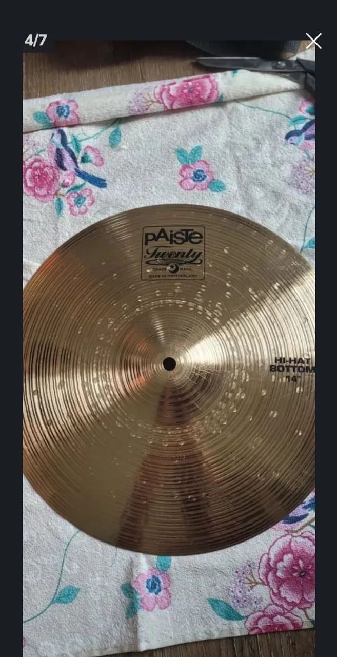 hihat paiste twenty - Foto 5