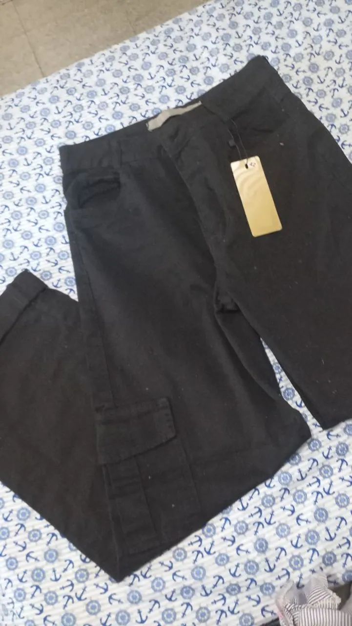 Calça cargo (nova) 38/40 - Foto 2