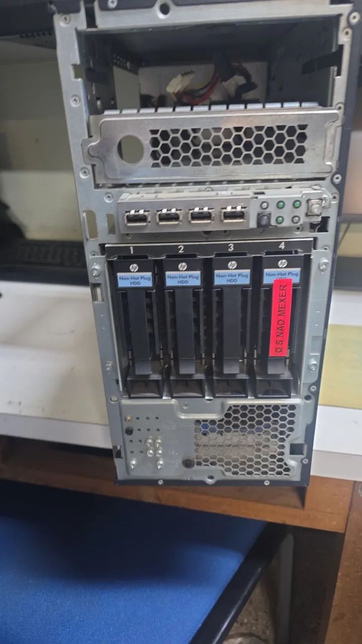 Servidor HP Ml110 Gen7 ja configurado para Nas - Foto 3