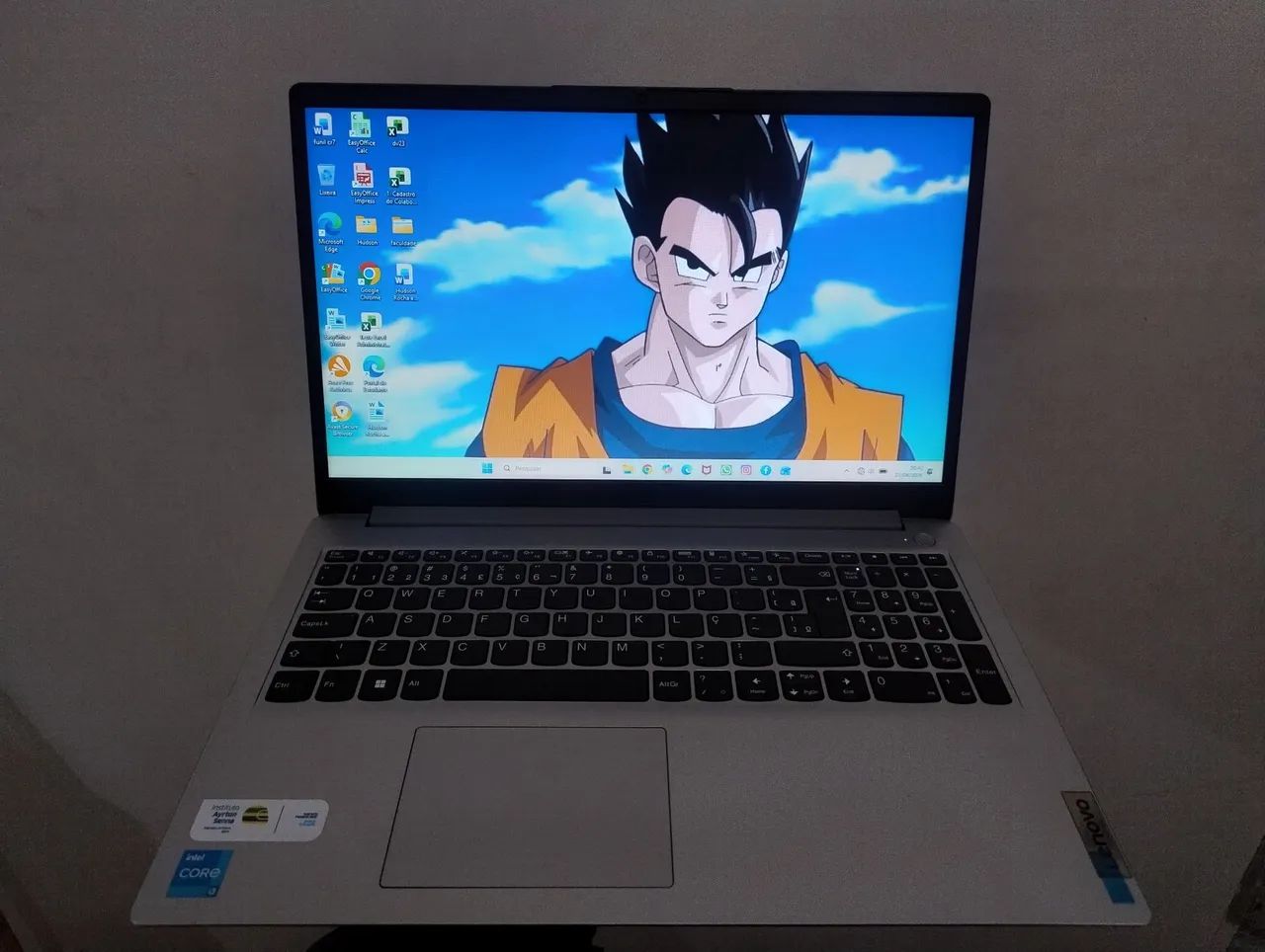 Notebook Lenovo ideapad Intel core 8bg ram 256 gb