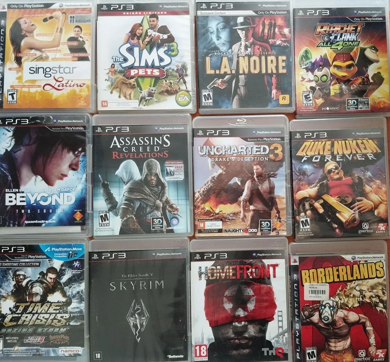 PS3ゲーム各種 Jogos Originais de Playstation 3 (PS3) - Jogos de Vídeo Game
