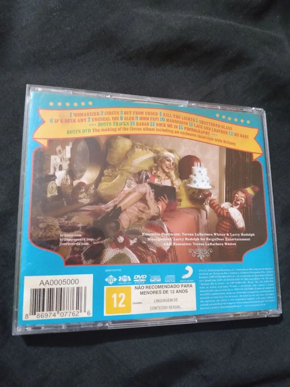 CIRCUS DAYS　イギリス　サイケポップ　紙ジャケCD６枚セット　ボックス Britney Spears- Circus Cd Japonês Com Obi | MercadoLivre