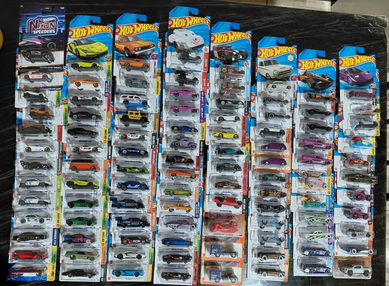 Hot Wheels revenda 100un