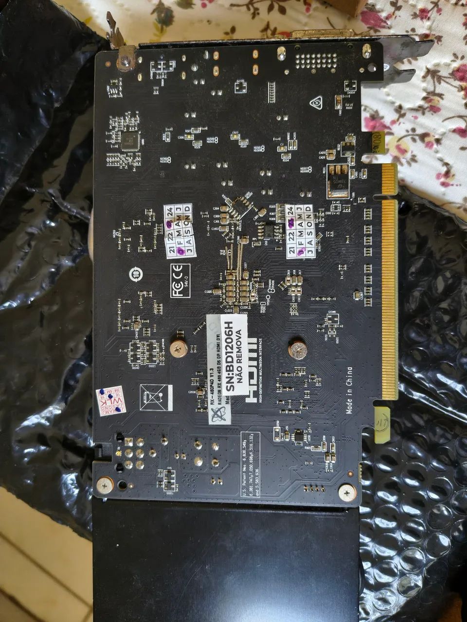 Placa de Vídeo AMD RX 460 4 GB - Foto 5