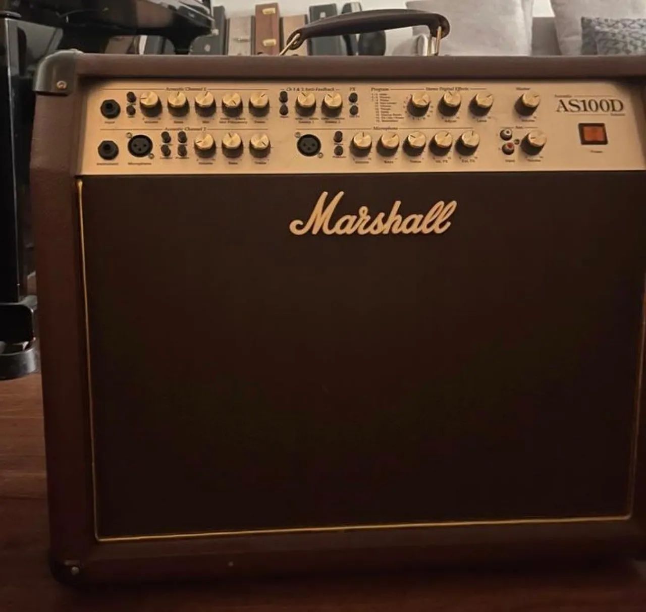 Amplificador marshall as100d 