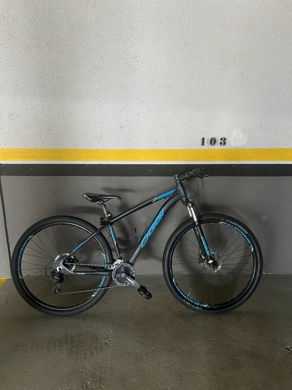 BICICLETA OGGI HACKER HDS ARO 29 FREIO SHIMANO - Foto 3