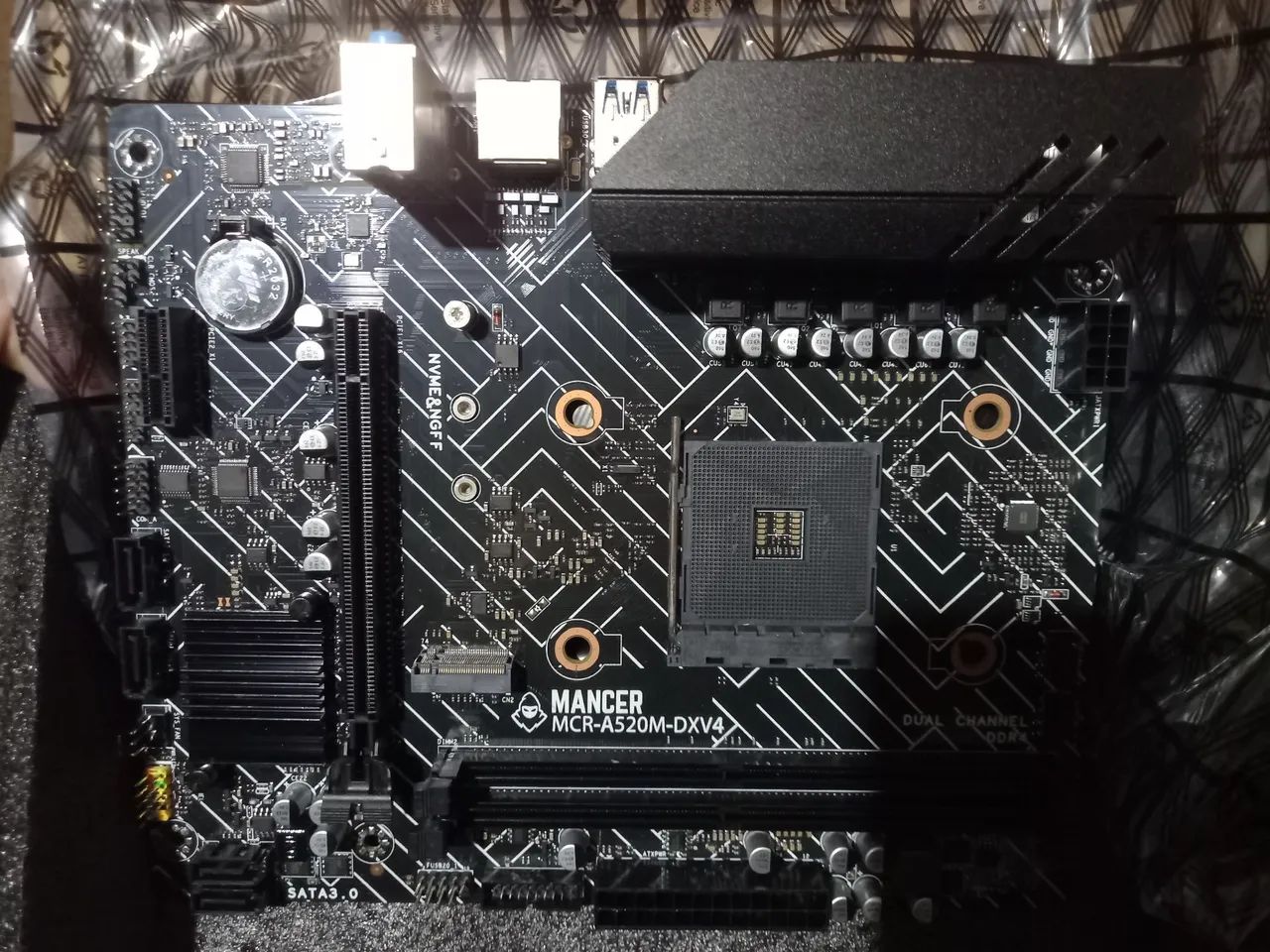 Placa Mae Mancer A520m Ddr4