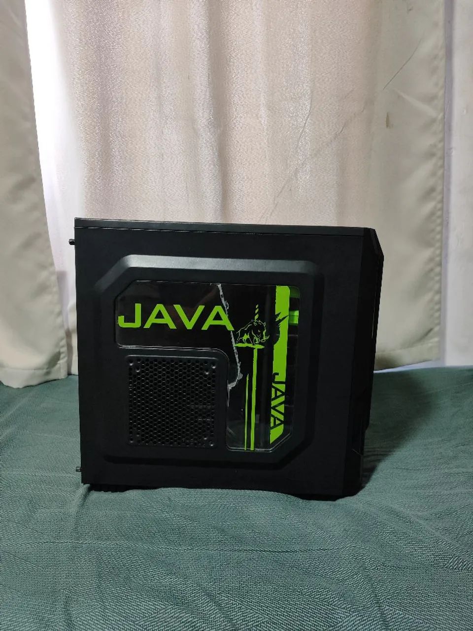 Gabinete gamer com 2 vans RGB  - Foto 3