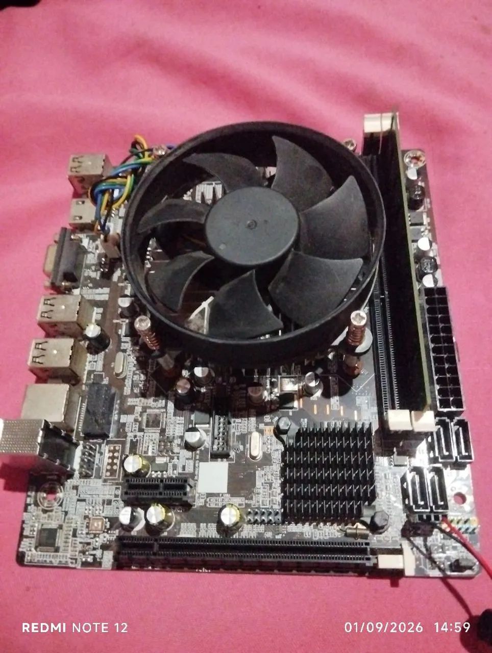 Placa mãe i5 8gb ram 