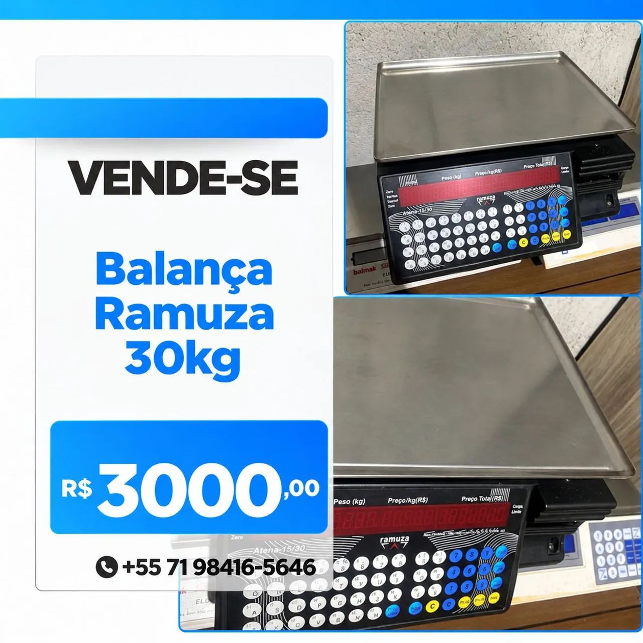 Balança Ramuza 30kg