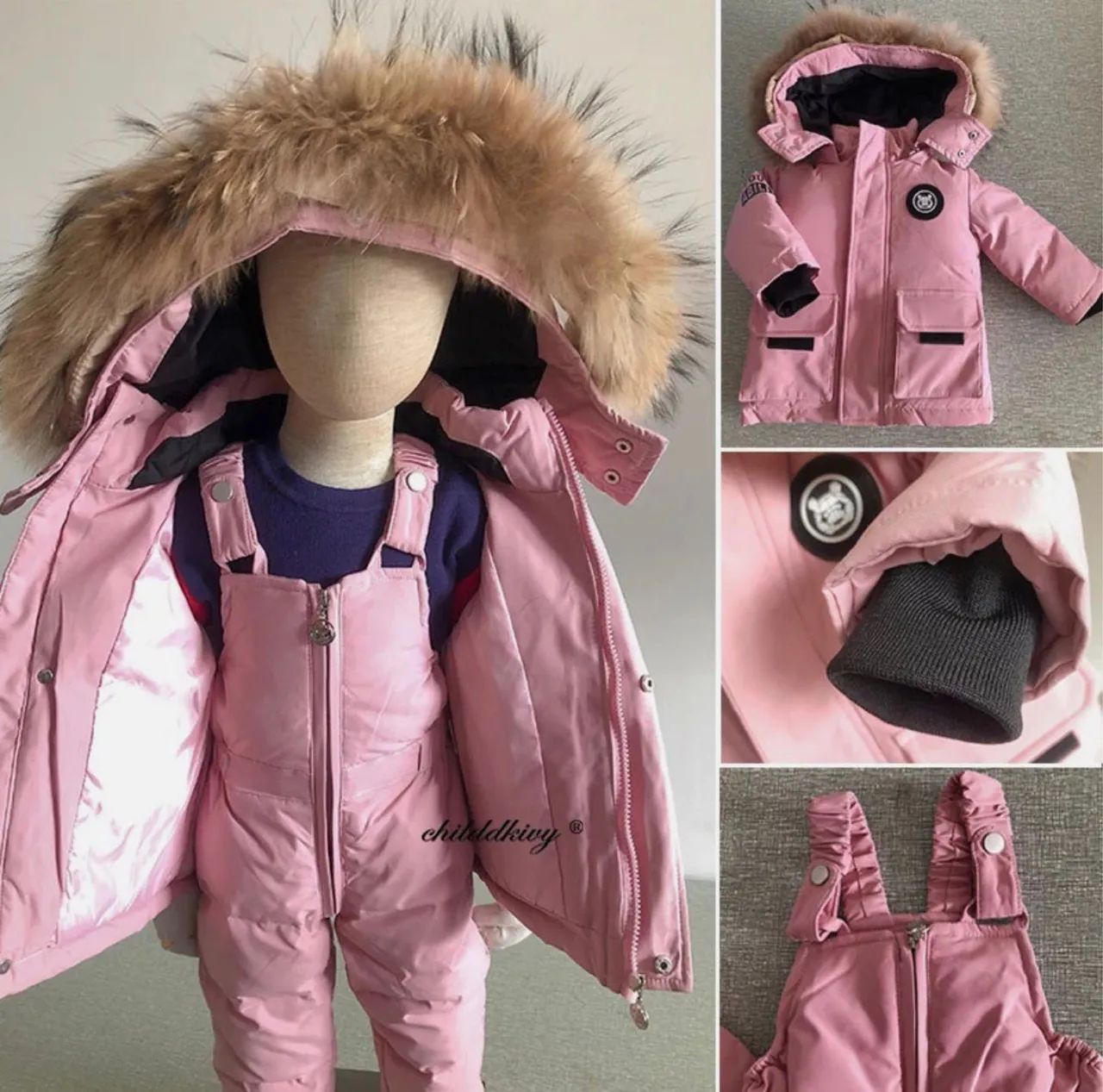Roupa para neve infantil 