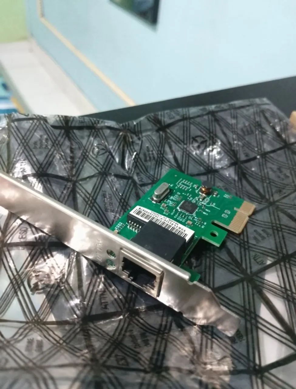 Placa De Rede Lan Pci-e 10/100 Mbps. Leia - Foto 2