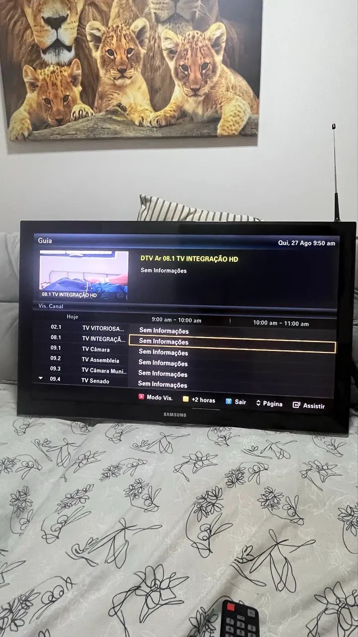 Vendo tv Samsung de 40 polegadas ( OBSERVAÇÃO NÃO É SMART) e LCD ? - Foto 4