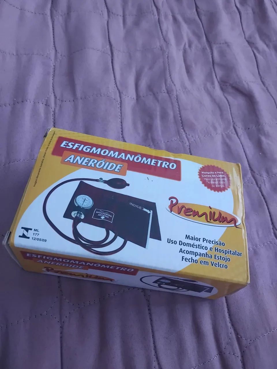 esfigmomanômetro/medidor de pressão