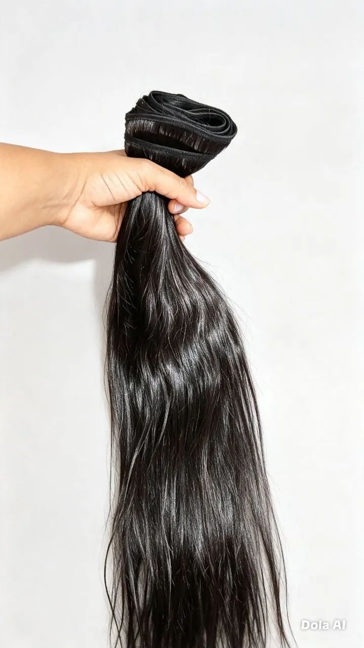 Cabelo de 55centimetros,  tecido.  - Foto 3