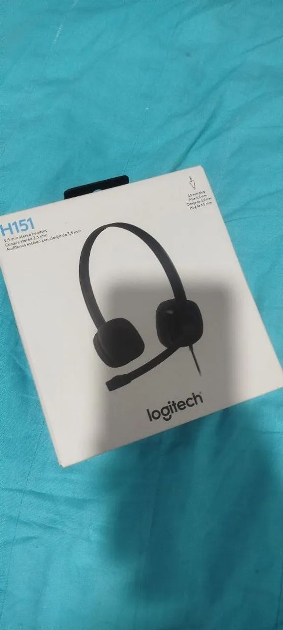 Fone ps2 Logitech perfeito para homeoffice