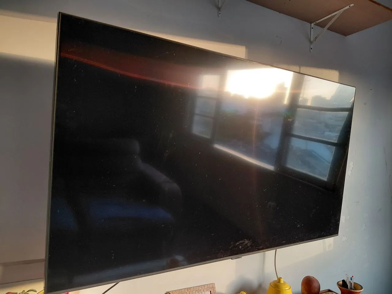TV SAMSUNG 55' COM SUPORTE FLEXÍVEL 