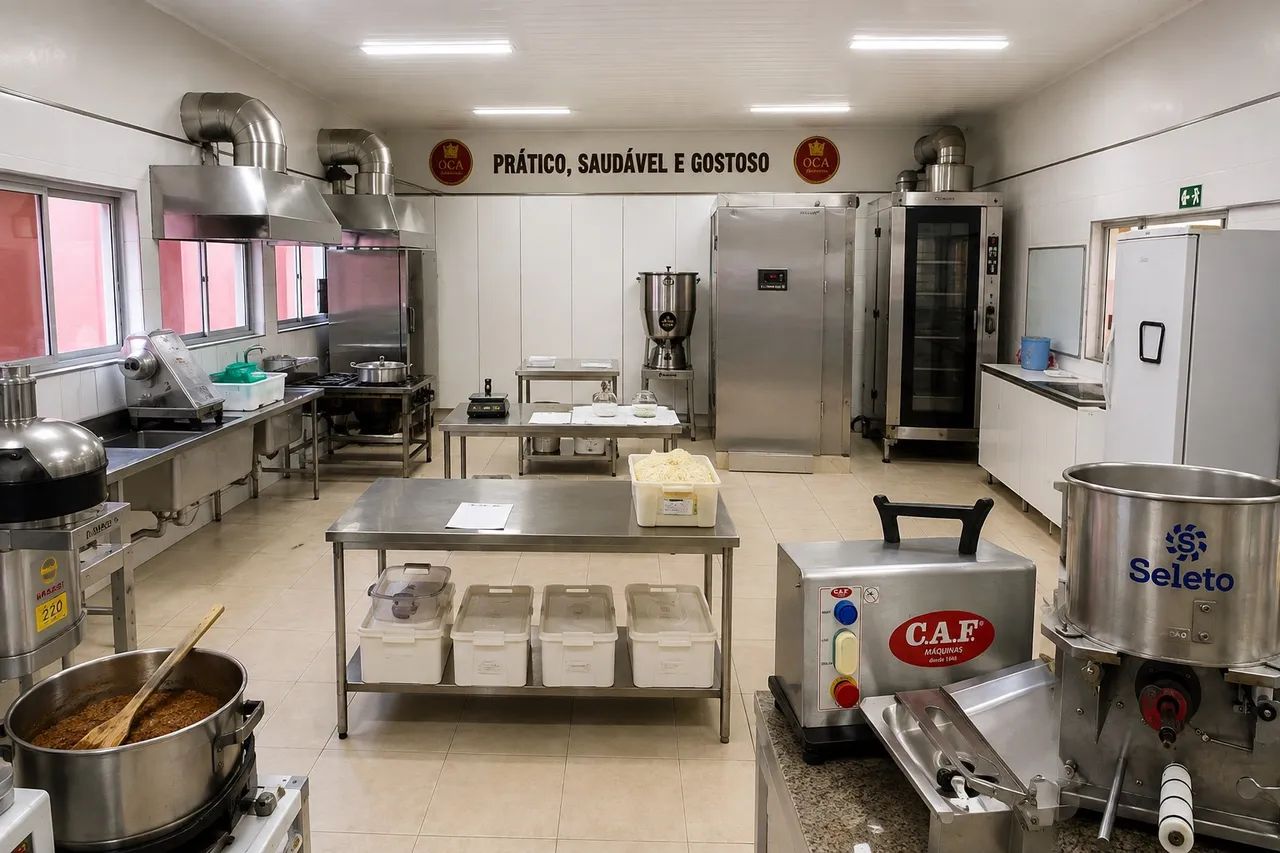 Diária de Cozinha Industrial 