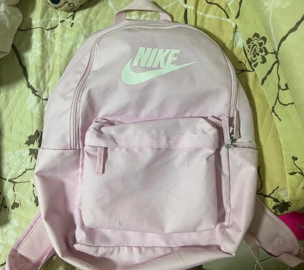 mochila nike heritage pink 