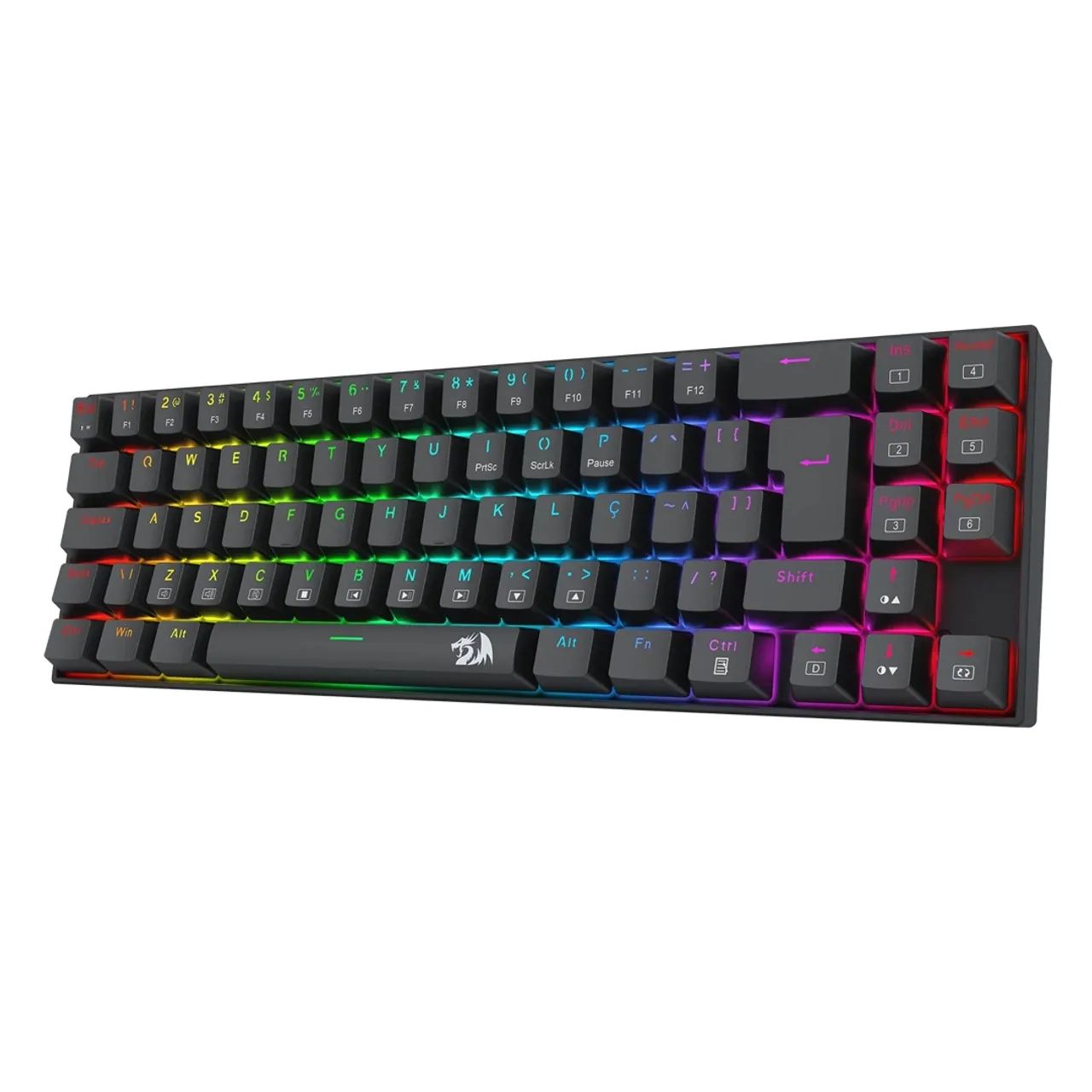 redragon Fone, caixinhas de som, teclado  - Foto 3