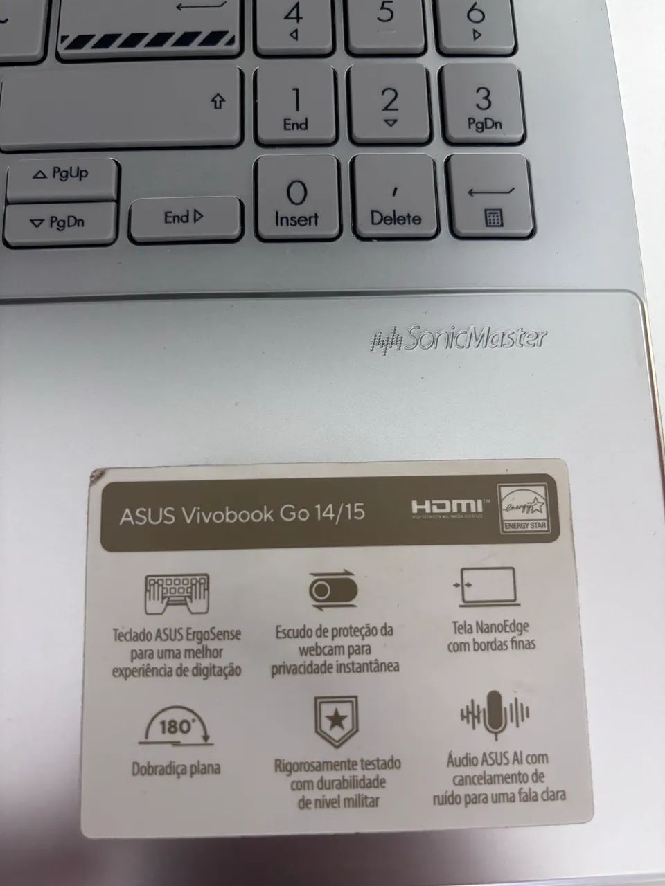 Notebook Asus Vivobook modelo E1504G  - Foto 3