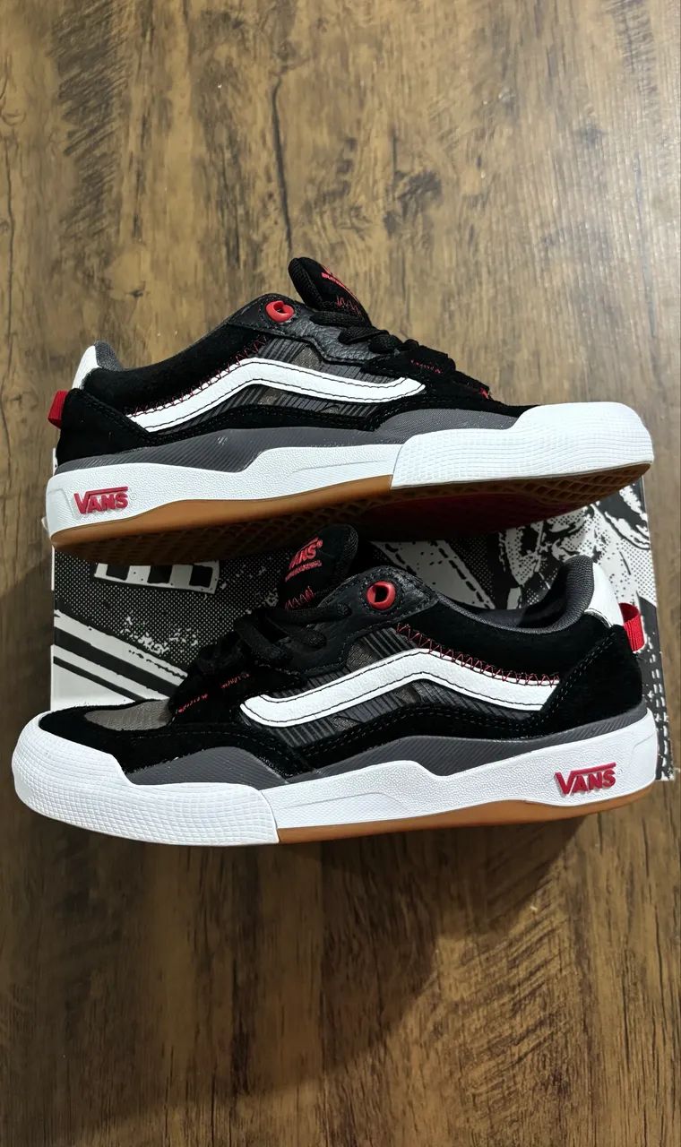Tênis Wayvee 2.0 Skate Black/White/Red Original - Foto 2