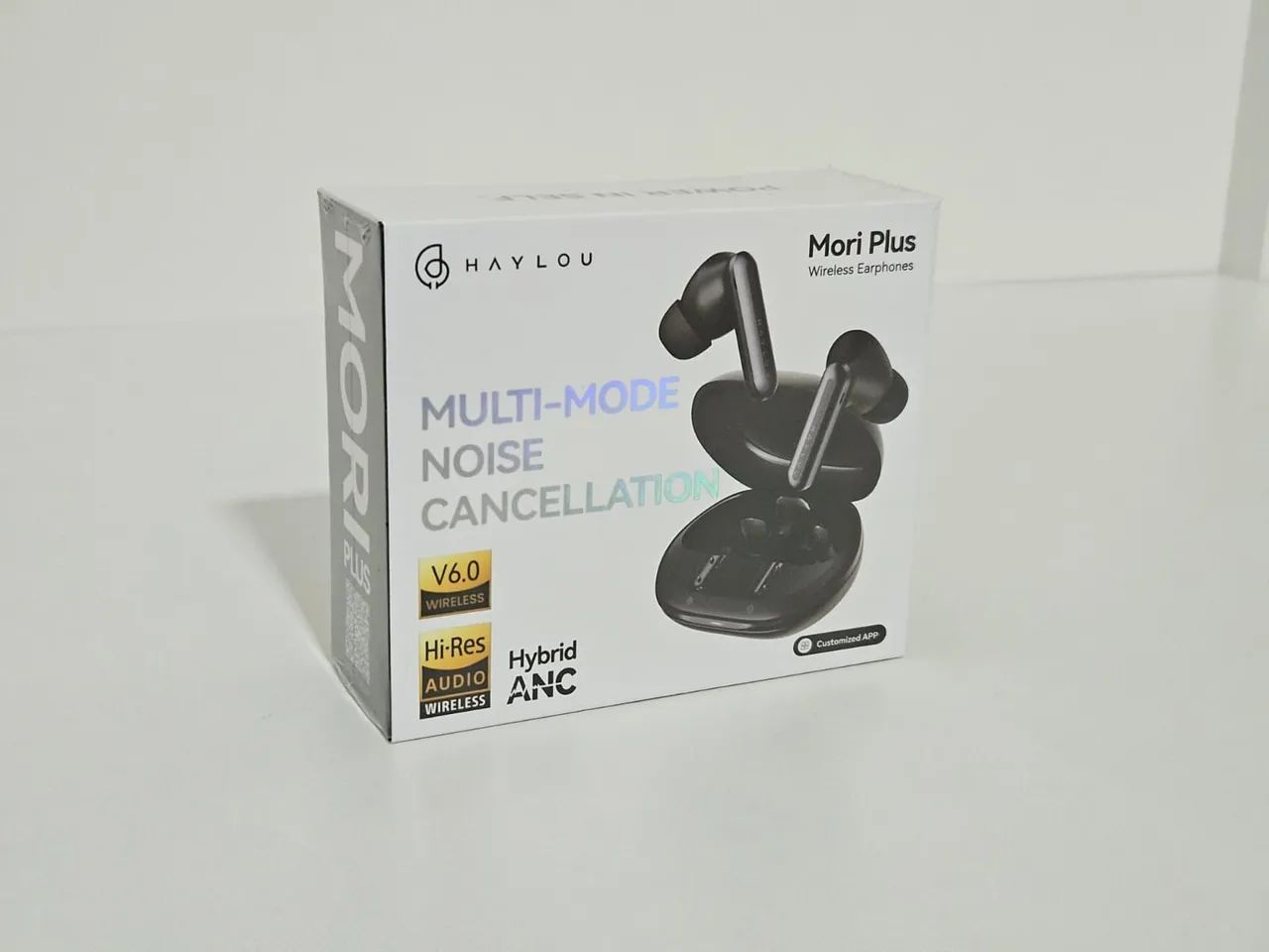Fone de ouvido bluetooth Haylou Mori Plus-novo