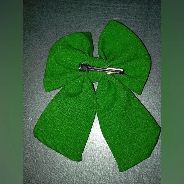 Laço para cabelo Verde - Foto 2