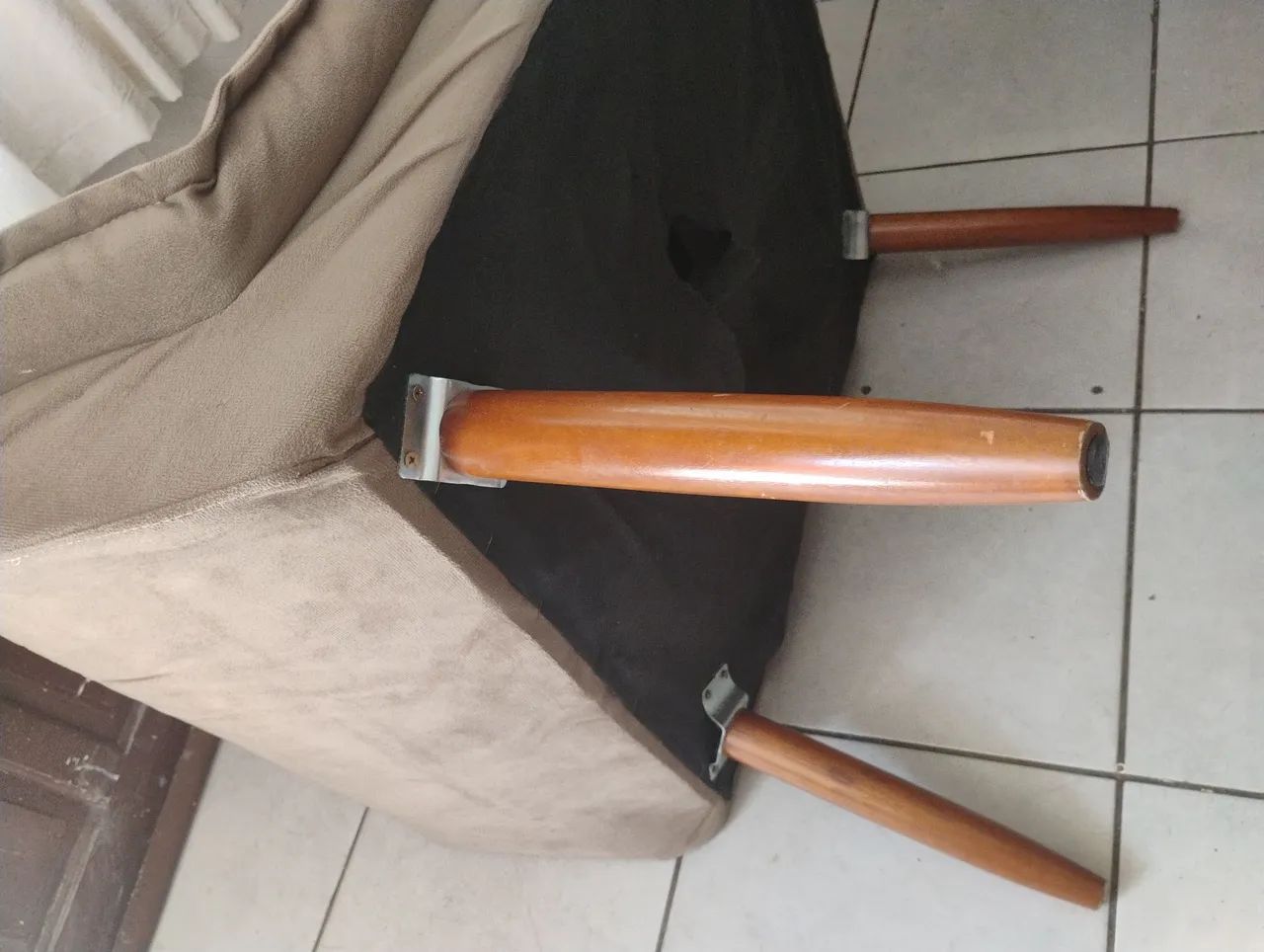 Poltrona estofada opala  - Foto 2