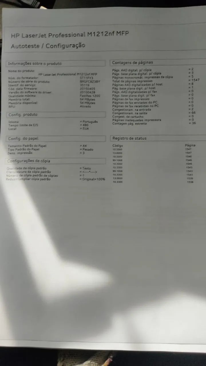 IMPRESSORA LASER HP M1212 MFP - REDE E USB - Foto 3