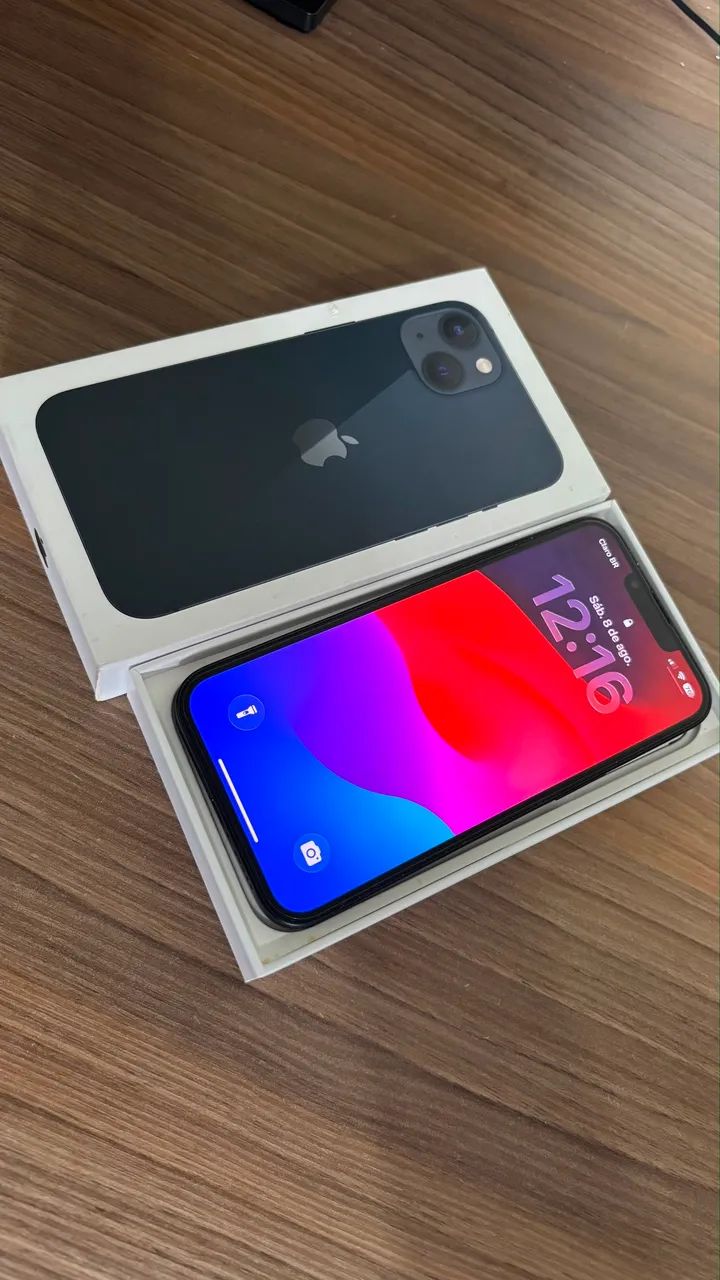 Iphone 13 128gb Azul meia noite - Foto 5