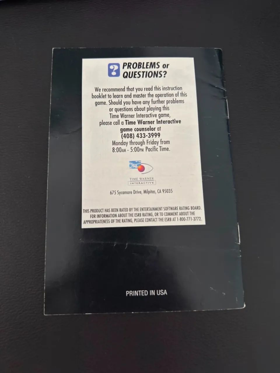 Manual  Primal Rage Super Nintendo Original - Foto 2