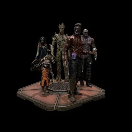 Set Guardiões da Galáxia - Art Scale 1/10 - Iron Studios - Foto 2