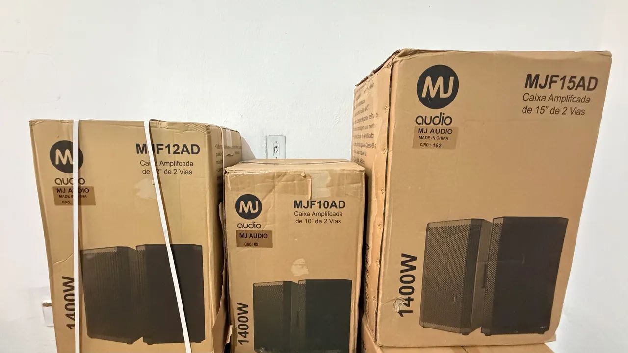 CAIXAS ATIVAS MJ ÁUDIO  - Foto 4