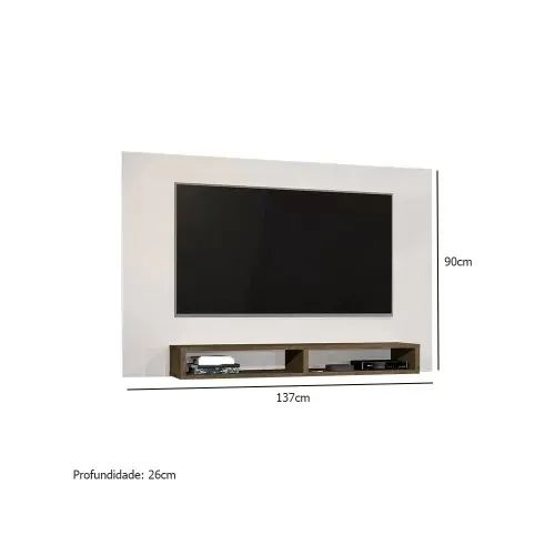 Painel TV até 42 Polegadas 2 Nichos Manhattan  - Foto 3