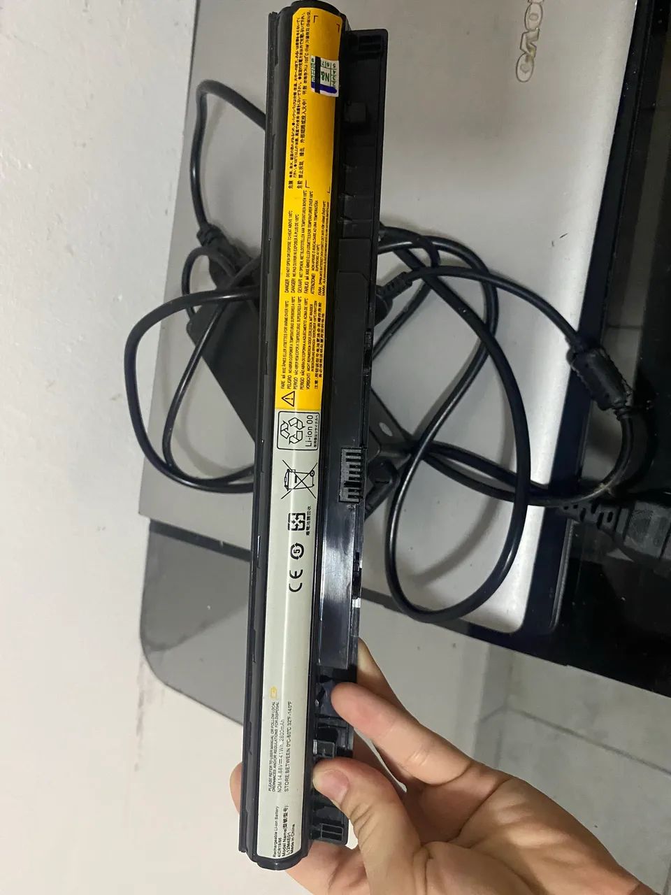 Bateria + carregador Lenovo - Foto 5