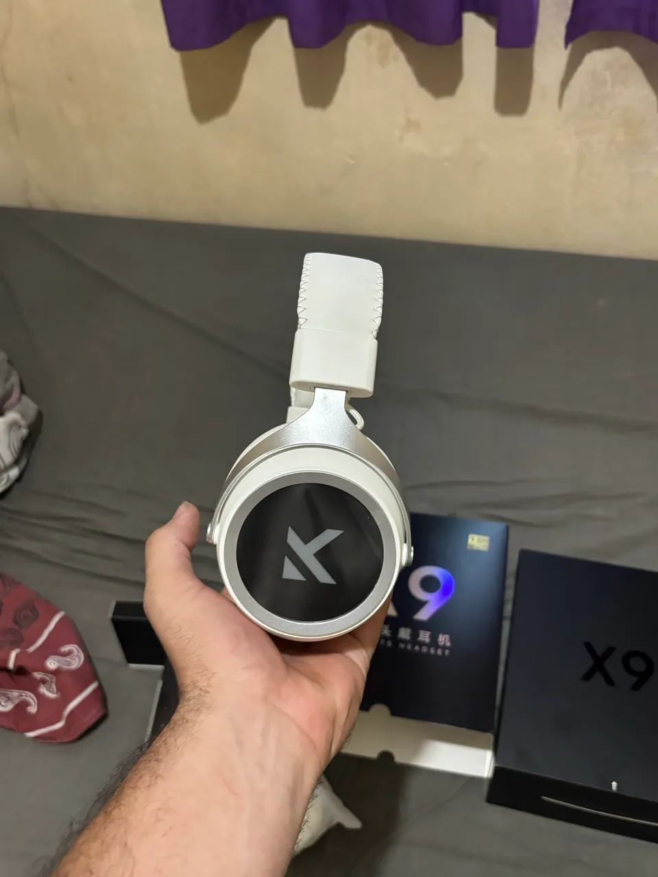 Fone Headset sem fio Mchose x9 - Foto 5