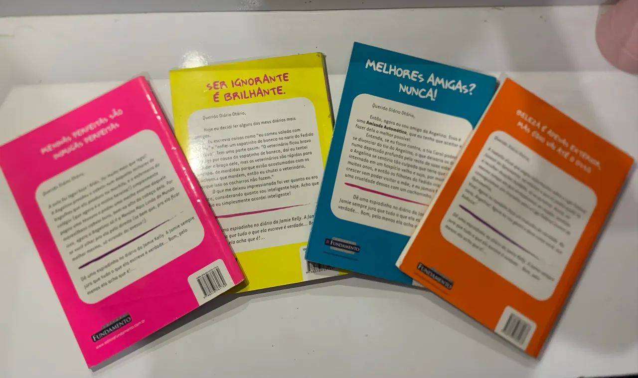 Kit 4 livros Querido Diário Otário - Jim Benton - Ótimo estado - Foto 2