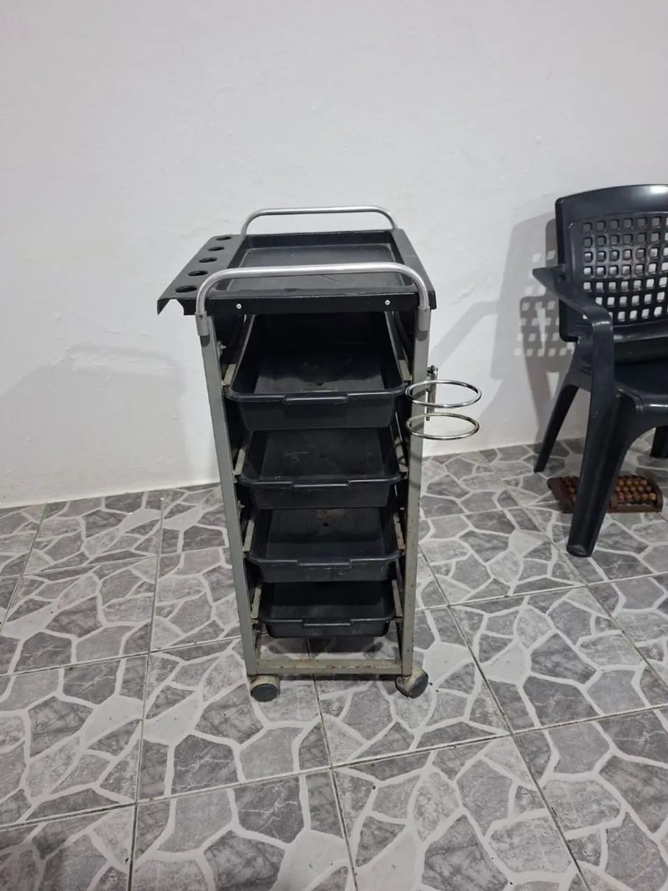 Carro auxiliar cabeleireiro - Foto 4