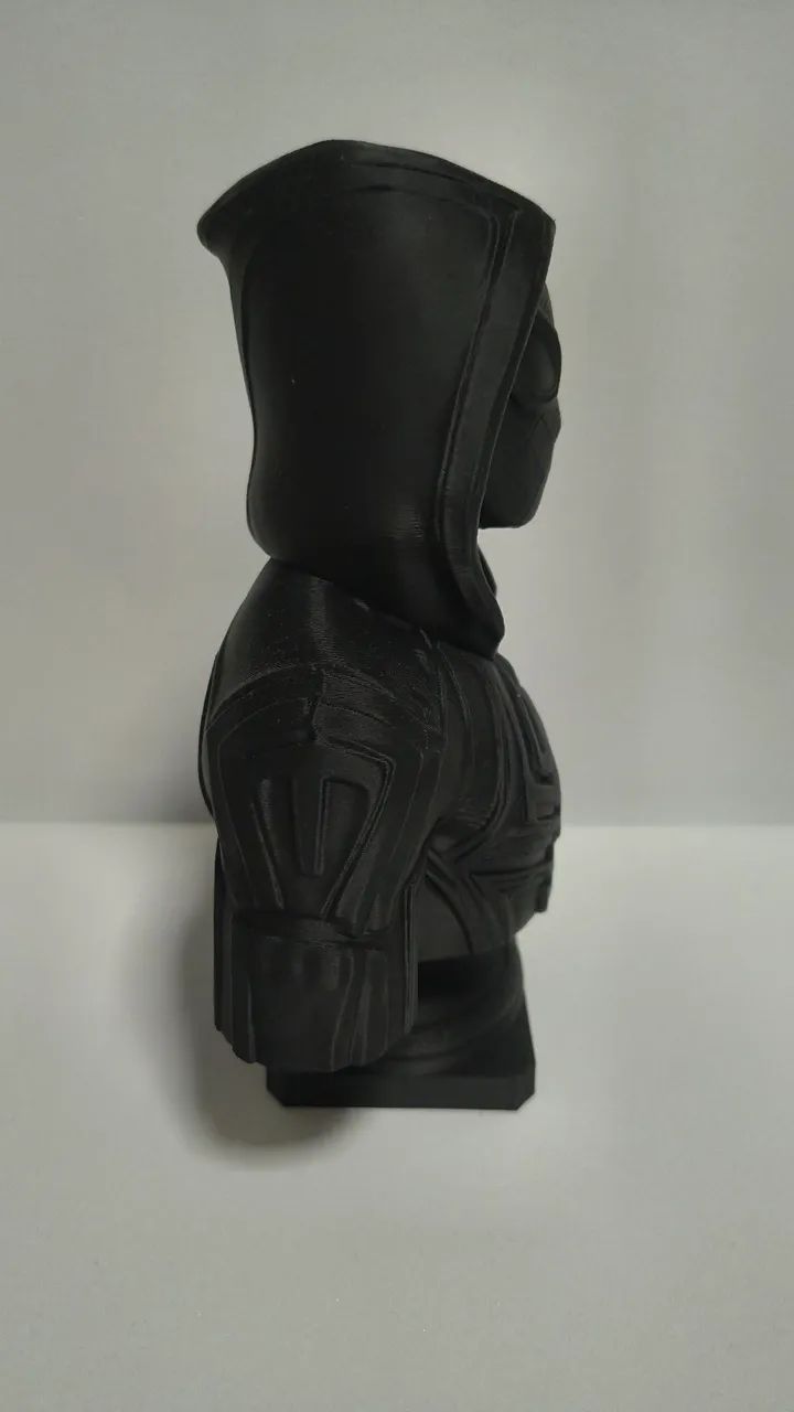 Busto Homem Aranha Miles Morales - Impressão 3D - 18cm - Foto 2