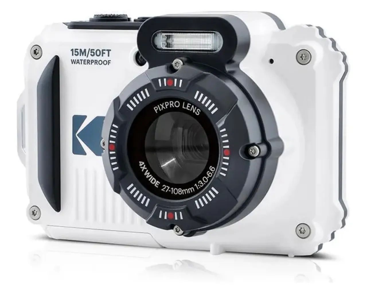 Câmera Kodak Pixpro Wpz2 Branco - Foto 2
