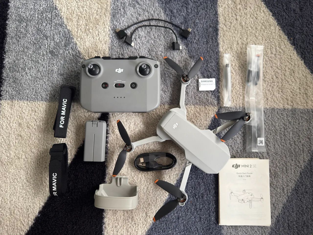 Drone DJI Mini 2 SE (Cartão 256Gb, controle, Case) - Foto 3