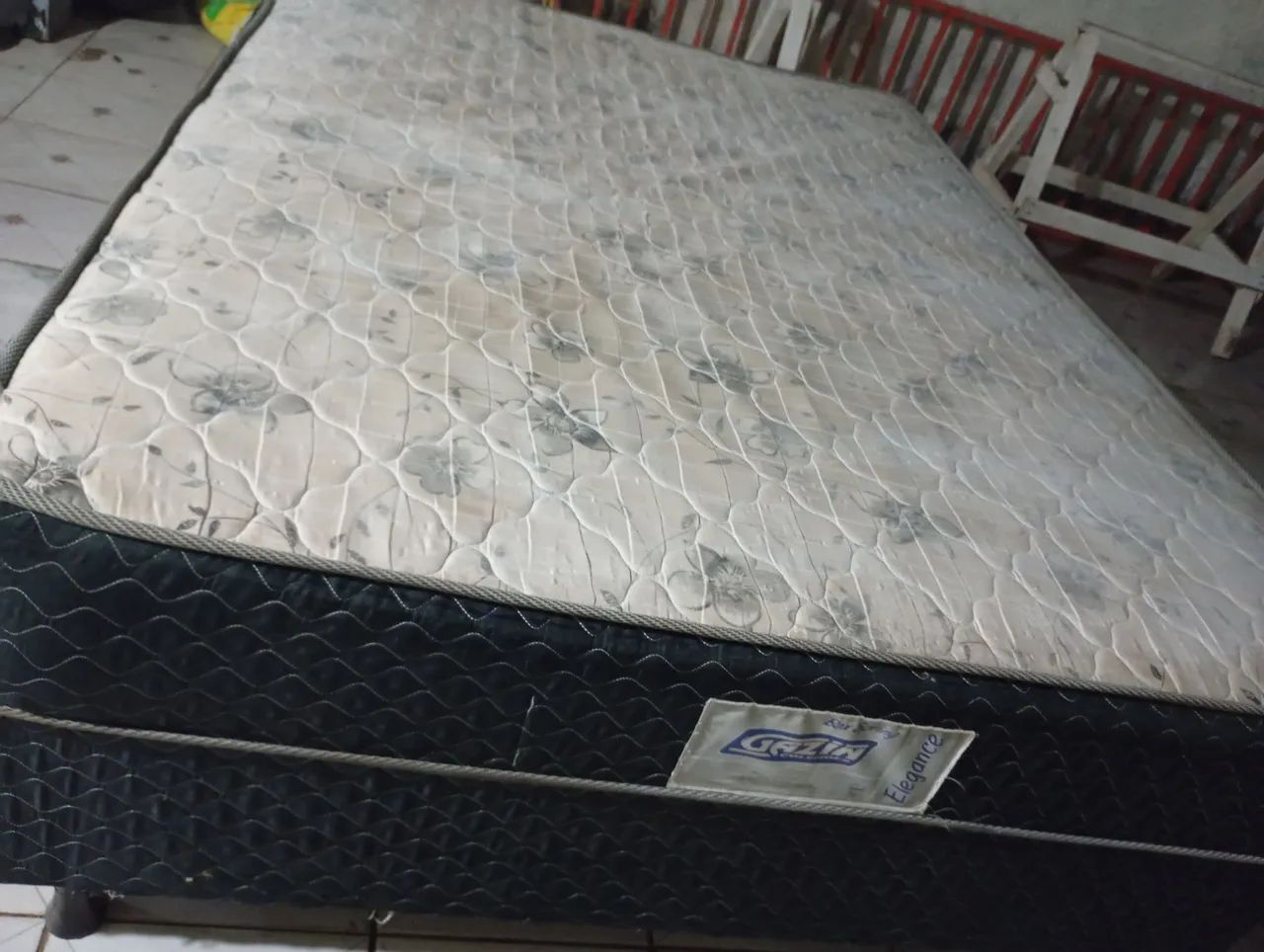 Cama box casal conjugada 