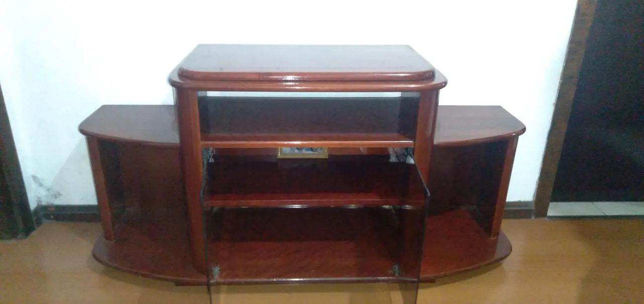 Rack Giratório em mogno. - Foto 2