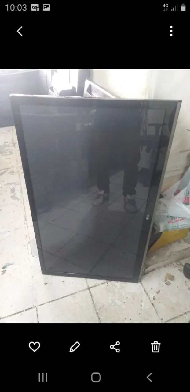 Tv lg 43 PLASMA  03 aparelhos - Foto 2