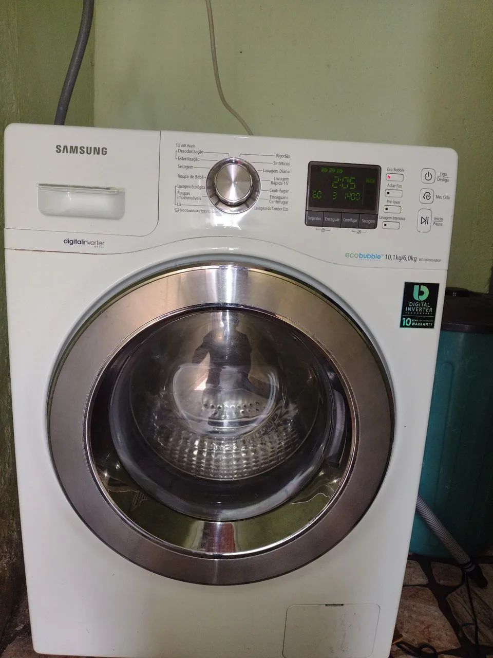 samsung digital inverter lava e seca - Foto 2